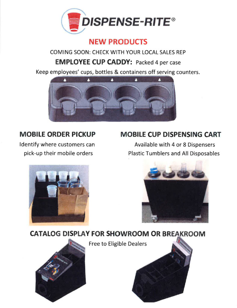 Dispense Rite NEw Products