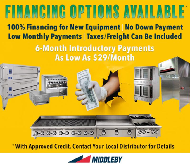 Middleby Financing 2