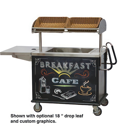 Mobile Breakfast Cart